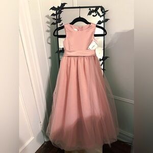Ballet-Blush Fairytale Gown | David’s Bridal | Girls 7 (NWT)
